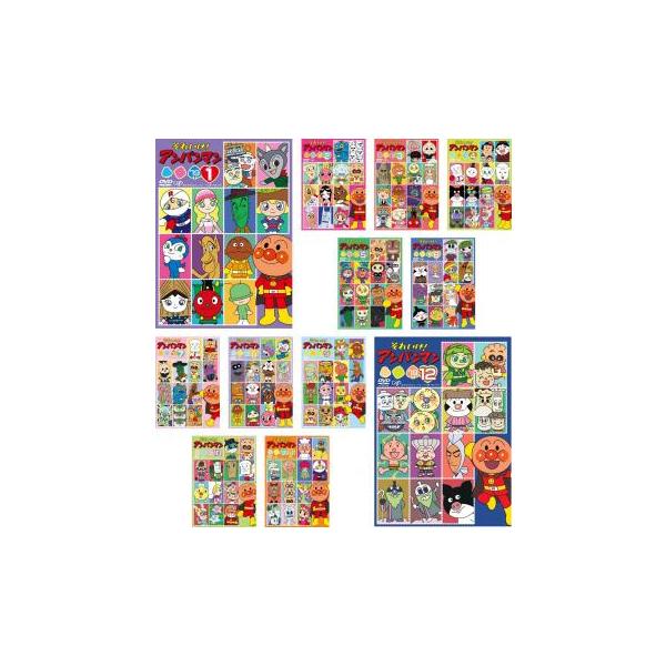 それいけ!アンパンマン '19 全12枚 ▽レンタル用 全巻セット 中古 DVD