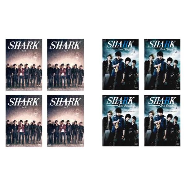 全巻セット【中古】DVD▼SHARK(8枚セット)シーズン1 全4巻 + シーズン2 全4巻 レンタル落ち SHARK 全8枚 シーズン1 全4巻 + シーズン2 レンタル落ち 全巻