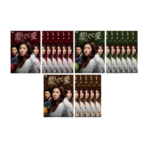 全巻セット【中古】DVD▼悲しくて、愛(20枚セット)第1話～第40話 最終 字幕のみ レンタル落ち 悲しくて、愛 全20枚 第1話〜第40話 最終【字幕】▽レンタル用 全巻