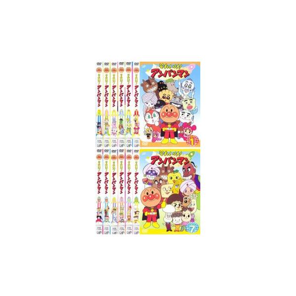 それいけ!アンパンマン '01 全12枚 ▽レンタル用 全巻セット 中古 DVD