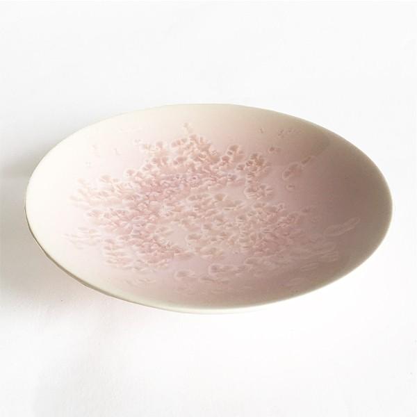 小皿 菓子皿 美濃焼 結晶釉（けっしょうゆう）桜 : young ole Yahoo!店