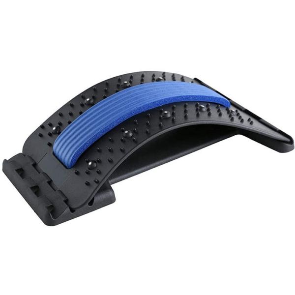 オールインワンのバックストレッチャー、姿勢矯正器、ランバーサポート背中を簡単に、安全に、快適に、そして楽しく伸ばすように設計されています。床に置いて寝そべったり、椅子に置いて寄っかかったりするだけ！慢性的な腰痛を和らげる！姿勢の不均衡を修正...