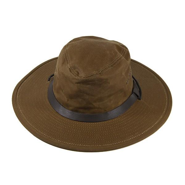 オイルフィニッシュティンクロスコットン TIN BUSH HAT サファリ