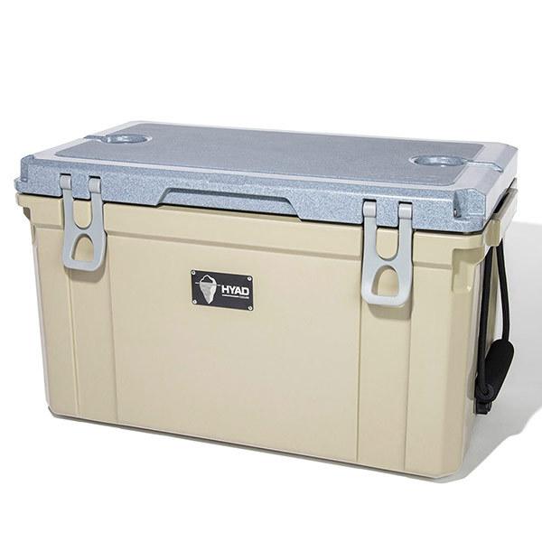 ヒャド クーラーボックス 47QT (カプチーノ) 45.5リットル HDC 006 