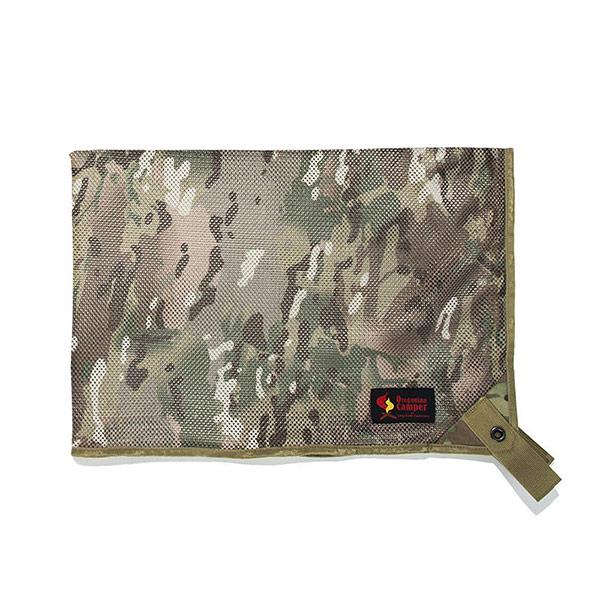 サイドタープでの使用や目隠しとして使えるメッシュシェードです。風が程よく抜けるので、夏場でも快適。タープやソロテントと組みあわせたり、カーサイドに取り付けたりと、使い方は様々です。ポールや張り綱などを組み合わせてご使用ください。※ポール・張...