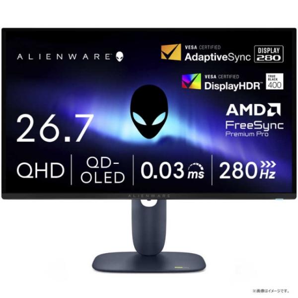 Dell PCモニター・液晶ディスプレイ Alienware AW2725D-R [26.7