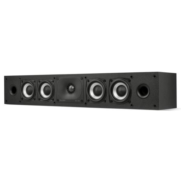 Polk Audio - Monitor XT35 Center Channel Speaker - Midnight Black