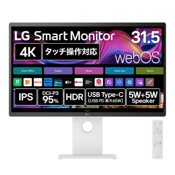 LGエレクトロニクス PCモニター・液晶ディスプレイ LG Smart Monitor