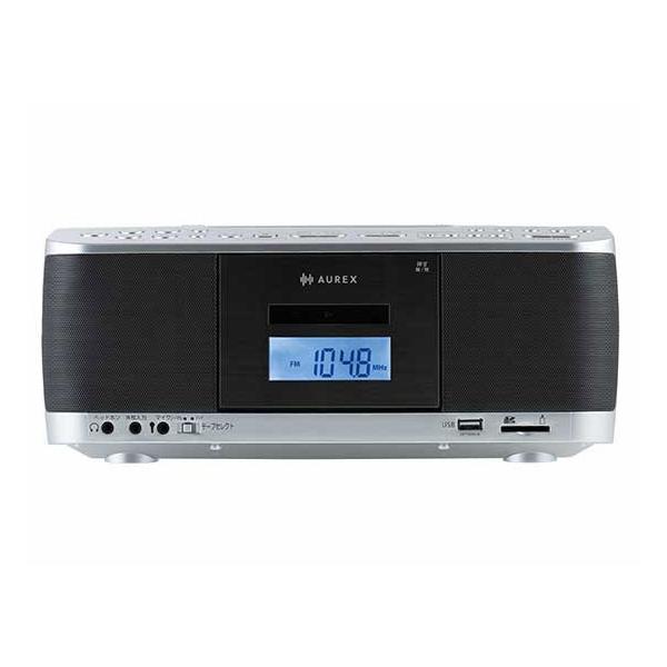 AUREX CDラジカセ TY-CDX92 TOSHIBA（東芝） ラジカセ AUREX TY-CDX92(S) [シルバー] : ユープラン