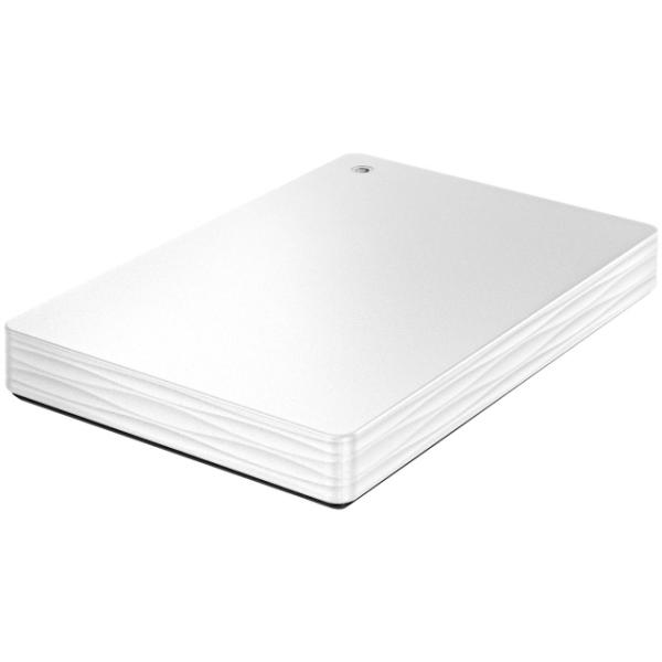 IODATA 外付けHDD・ハードディスク HDPH-UTV1WB [ホワイト] : ユー