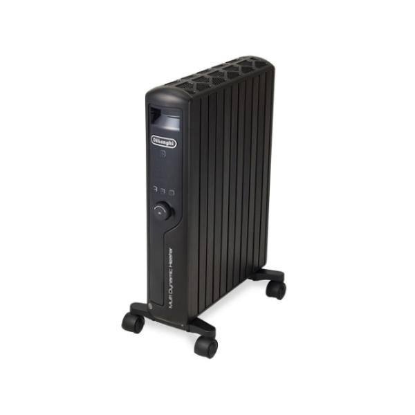 デロンギ　マルチダイナミックヒーター 最大13畳まで 1500W　MDHU15-PB マットブラック