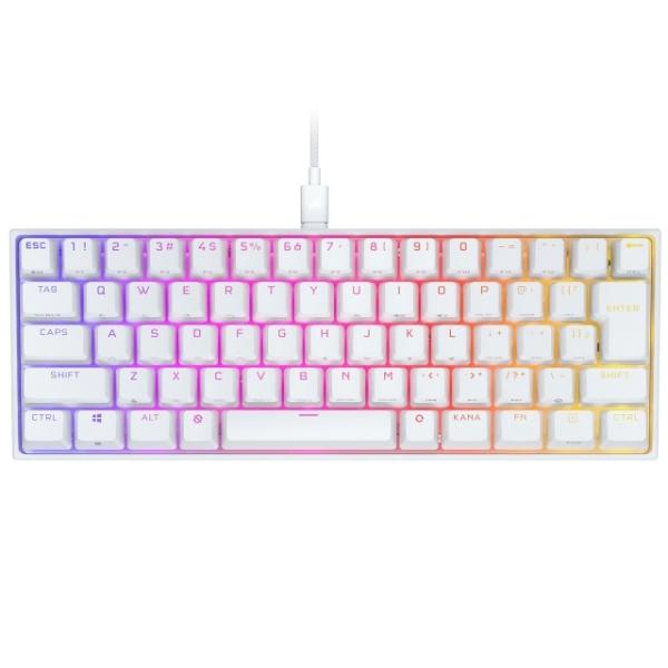 Corsair L[{[h K65 RGB MINI White CH-9194114-JP [zCg]