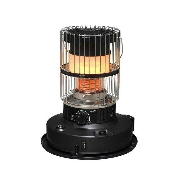 TOYOTOMI（トヨトミ） ストーブ ダブルクリーン KR-47A(B) [ブラック