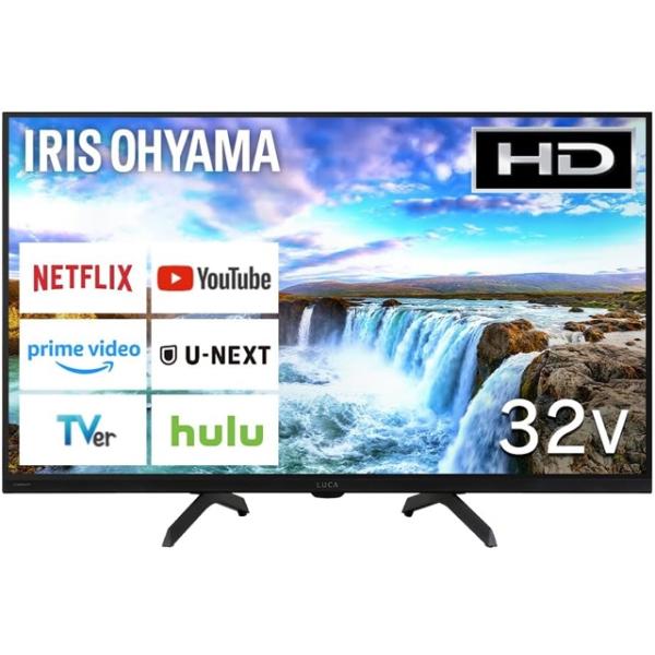 IRIS OHYAMA_ブラック液晶テレビ 32V IRIS OHYAMA 【代引不可】アイリスオーヤマ 液晶テレビ LUCA LT