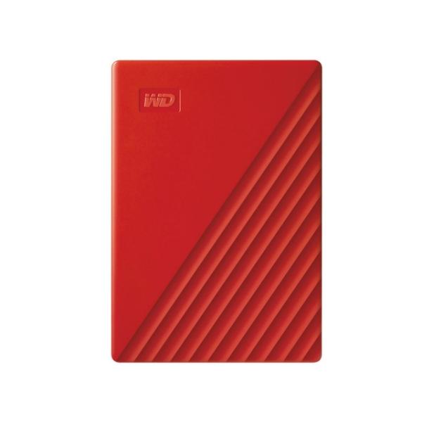 WESTERN DIGITAL 外付けHDD・ハードディスク My Passport WDBYVG0020BRD-JES1 [レッド]