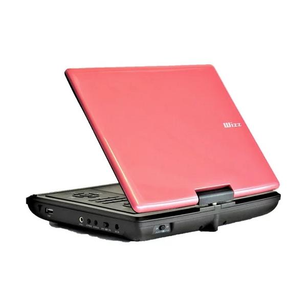 ダイニチ電子 ポータブルDVDプレーヤー Wizz WPD-S1001P [ピンク