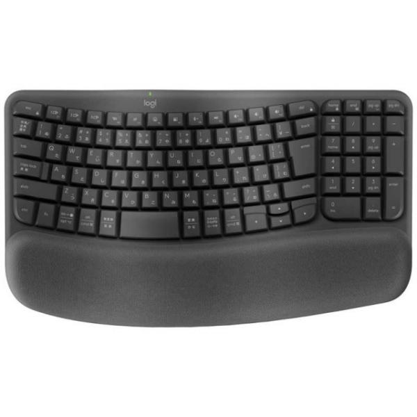 他サイト： ロジクール キーボード WAVE KEYS K820 [グラファイト]の商品画像