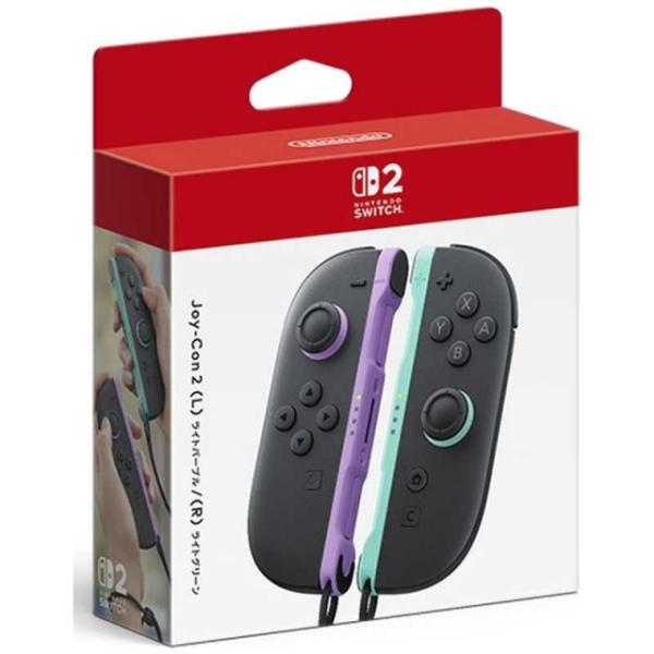 任天堂 ゲーム周辺機器 Joy-Con 2 (L)/(R) BEE-A-JABAB [ライトパープル/ライトグリーン]