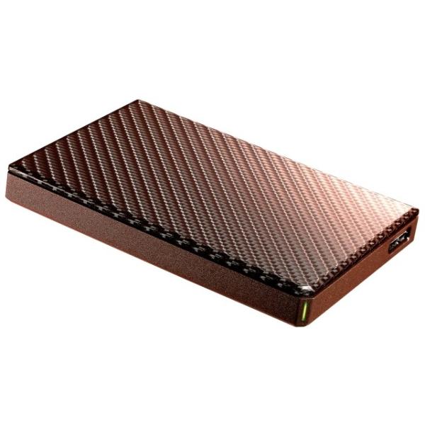 I-O DATA ポータブルHDD 2TB 【HDPT-UTS2BR】 HDPT-UTSシリーズ | USB 3.2 Gen 1（USB 3.0）／2.0対応