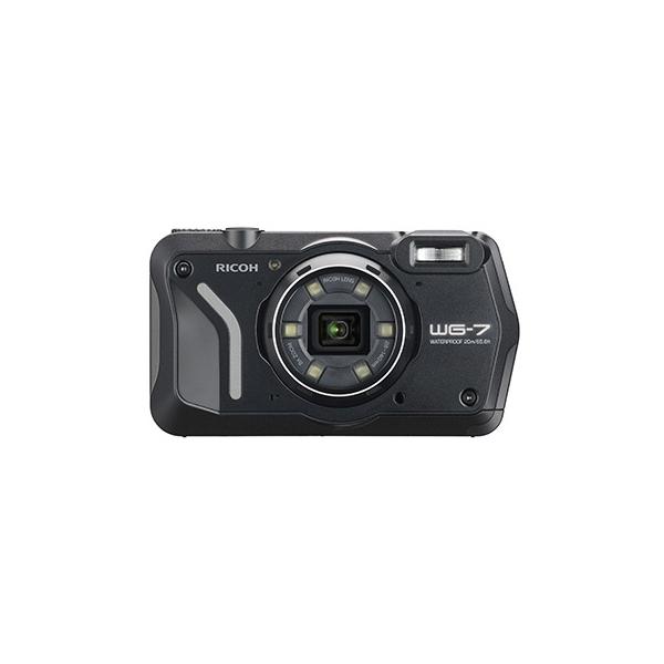 【ほぼ新品】RICOH リコー WG-7 ブラック #116 中古】RICOH リコー WG-7 ブラック 防水アクションカメラ