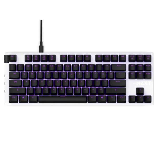 NZXT キーボード Function Tenkeyless KB-1TKUS-WR [ホワイト] : ユー