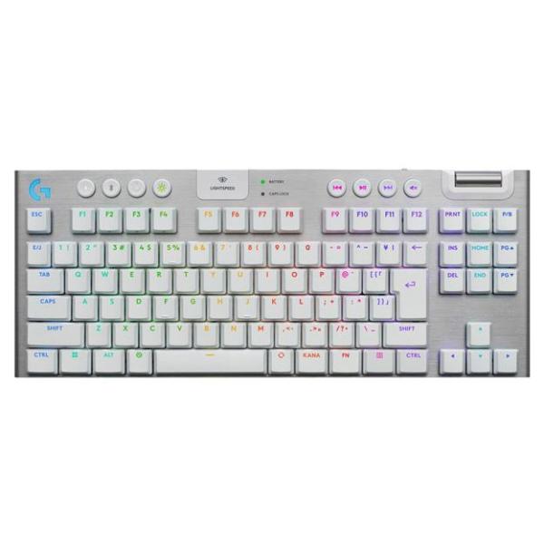 【新品・レシートあり】Logicool G G915 TKL-TCWH logicool（ロジクール） キーボード G915 X LIGHTSPEED TKL G915WLX