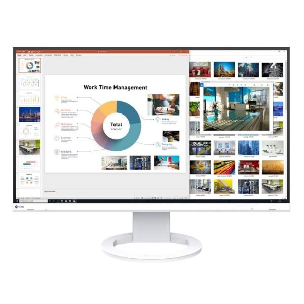 �y����s�zEIZO �t�����j�^�E�t���f�B�X�v���C FlexScan EV2760-WT [27�C���` �z���C�g]