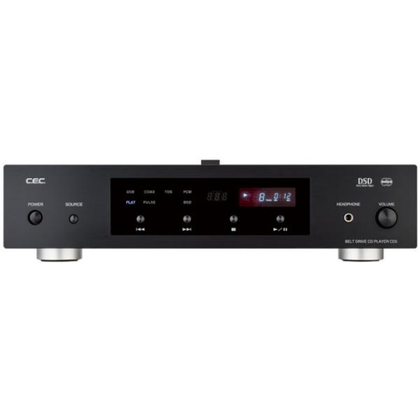 CEC CDプレーヤー Belt Drive CD Player CD5 [ブラック]