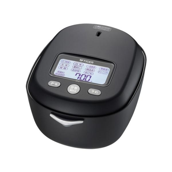 タイガー魔法瓶 炊飯器 土鍋ご泡火炊き JRX-G060-KG [エボニーブラック] タイガー魔法瓶 炊飯器 土鍋ご泡火炊き JRX-G060-KG [エボニーブラック
