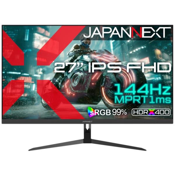 JAPANET 27インチモニター 美品！ JAPANNEXT（ジャパンネクスト） JAPANNEXT PCモニター・液晶