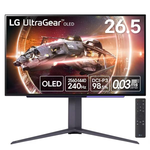 LG ゲーミング モニター UltraGear OLED 27GS95QE-B LGエレクトロニクス PCモニター・液晶ディスプレイ UltraGear