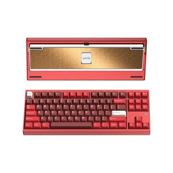 WOBKEY キーボード Crush 80 Reboot Pro PC80RERed [Red] : ユープラン