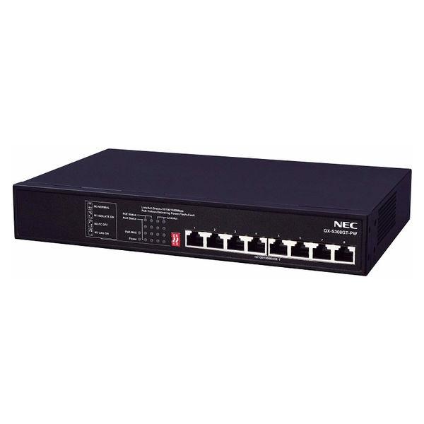 NEC スイッチングハブ(ネットワークハブ) QX-S308GT-PW : ユープラン 