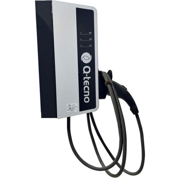 EV充電器 九電テクノシステムズ株式会社 5.5ｍケーブル標準装備 6.0kW普通充電 3kW/6kW自動切替 HCCID-K01HW 電気自動車用充電器 [代引不可]メーカー直送品