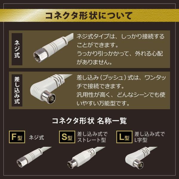アンテナケーブル 同軸ケーブル 5m Fl Sl 4k8k対応 S 4c Fb 地デジ 地上デジタル Bs Cs Tv テレビ メール便送料無料 Ycm3 Buyee Buyee 日本の通販商品 オークションの代理入札 代理購入