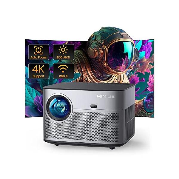 WiMiUS P64 プロジェクター 家庭用 高輝度610ANSI - オートフォーカス