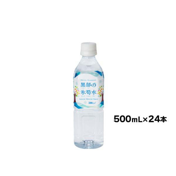 天然水 黒部の氷筍水 北アルプス 500ml×24本×1ケース 関電不動産開発