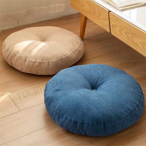 フロアクッション 分解洗濯できます 直径47cm厚さ14cm 座布団 New ラウンドクッション綿毛 インテリア ターコイズ 円形クッション 蒲団 畳 座布団 和室 Yh Yourhero 通販 Yahoo ショッピング