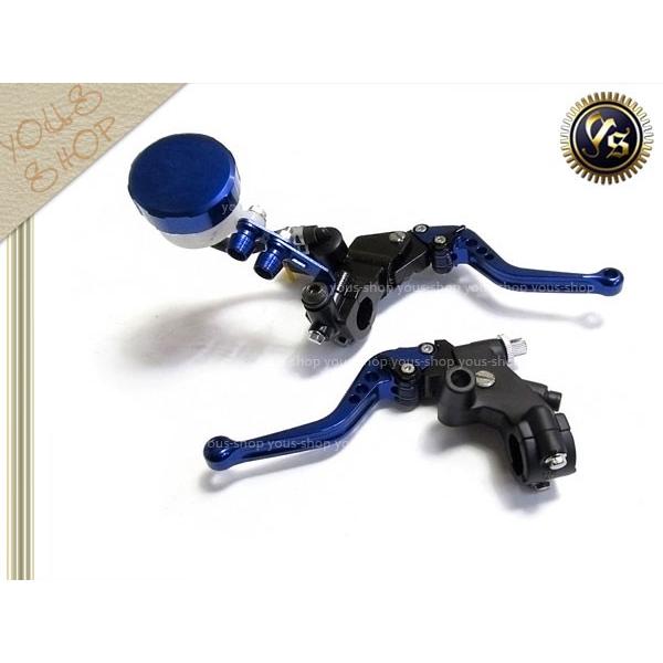 sr400 マスターシリンダー キャリパー レバー セット マスターシリンダー レバー セット インパルス GF750 SR400 青