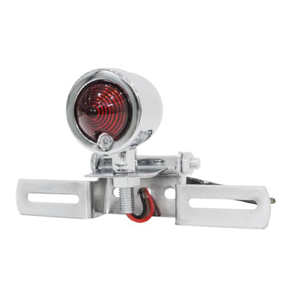 メッキ ビレット ブレット テールランプ ハロゲン アメリカン カフェ