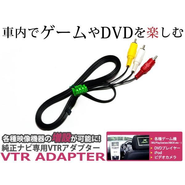 外部入力VTRアダプター ホンダ純正ナビ用 外部入力ケーブル アコード