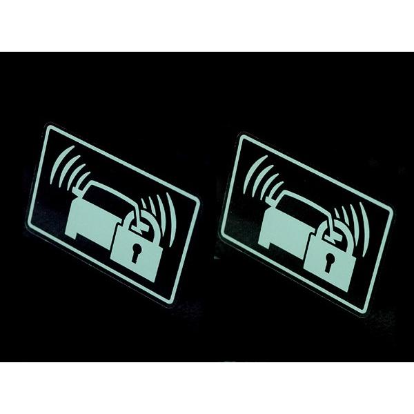 ホンダ純正ステッカー セキュリティアラームラベル ライフ シール 盗難