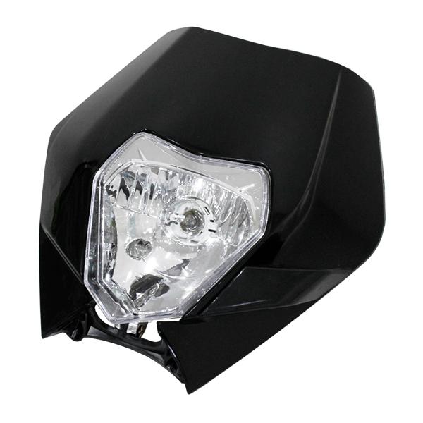 エンデューロ ヘッドライト マスク オフロード モトクロス Dトラッカー