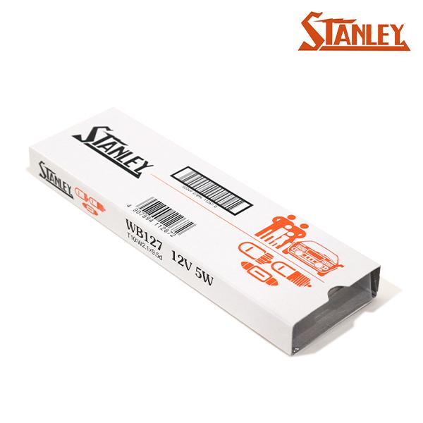 WB127 バルブ 10個入り T10 W2.1×9.5d シングル球 12V5W クリア