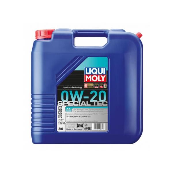 20633 スペシャルテックV 0W20 20LLIQUI MOLY リキモリ LIQUI エンジン