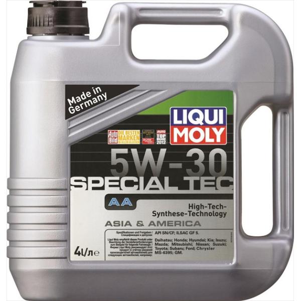 7616 スペシャルテックAA 5W30 4LLIQUI MOLY リキモリ LIQUI 交換