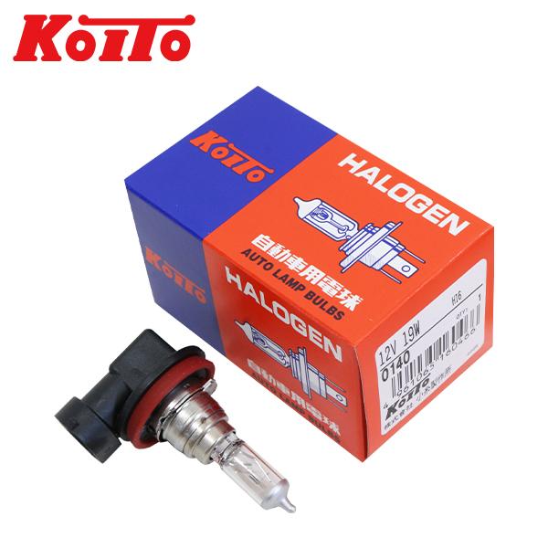 KOITO-0140 ハロゲン バルブ H16 フォグランプ ライト 12V 19W PGJ19-3