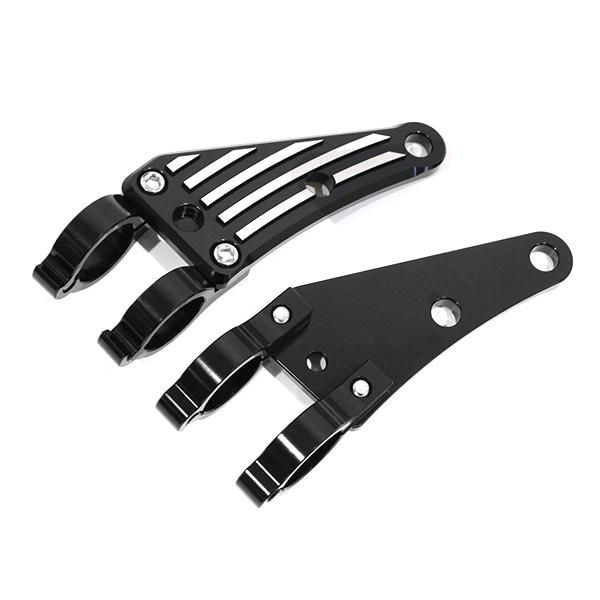 アルミ ヘッドライトステーブラック 33mm 33φ 33パイ KZ250