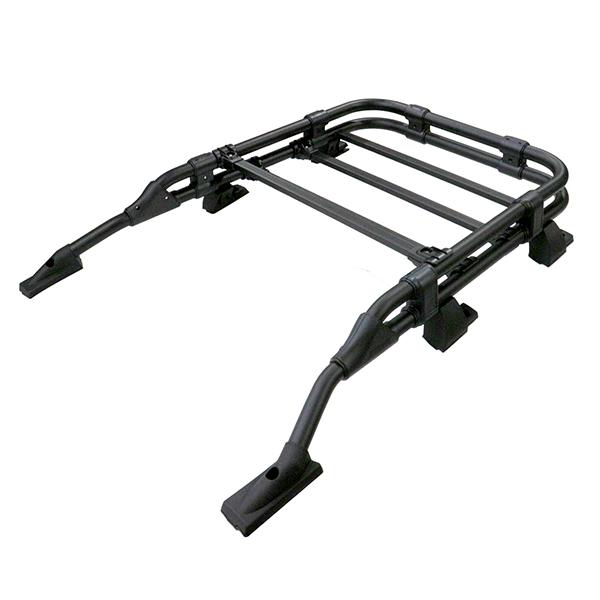 【大型商品】 ルーフバー トヨタ RAV4 ラヴフォー ラブフォー 50系 TRD仕様 ルーフラック ルーフキャリア ブラック