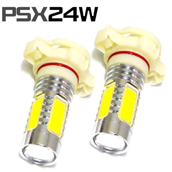 PSX24W LED フォグランプ CREE インプレッサ G スポーツ ハイブリッド WRX STI GP# GJ# 2個 セット ホワイト 白 LEDフォグ